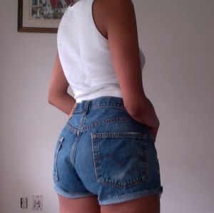 ❤SALE❤ Vintage Levi's Distressed Denim Shorts